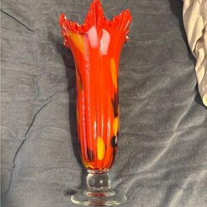 Vintage Art Deco, manufactured by Kralik or Loetz in Czechoslovakia. (1910-40’s)